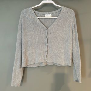 Old navy cropped cardigan